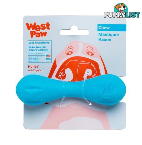 West Paw Hurley XS Aqua Blue - ZG009AQA