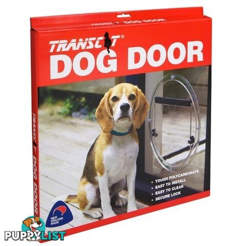 Transcat Dog Door - Clear (Glass Insert) - TCDDC001