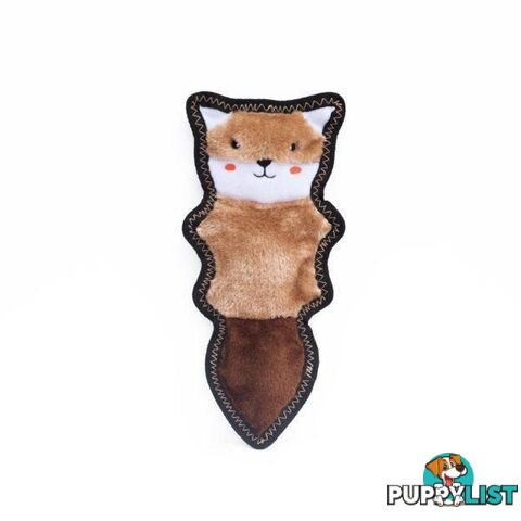 Zippy Paws Z-Stitch Skinny Peltz - Chipmunk - ZP882