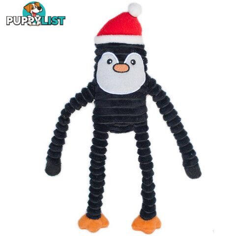 Zippy Paws Christmas Holiday Crinkle - Penguin (Small) - ZP616