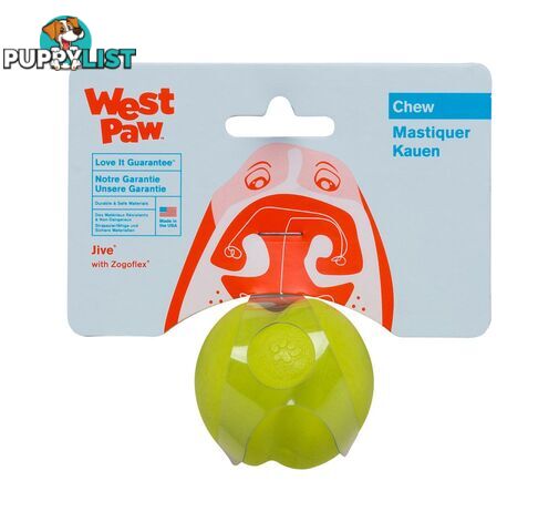 West Paw Jive Ball XS Green - ZG069GRN