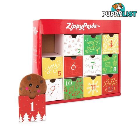 Zippy Paws Christmas Holiday Advent Calendar - ZPD020