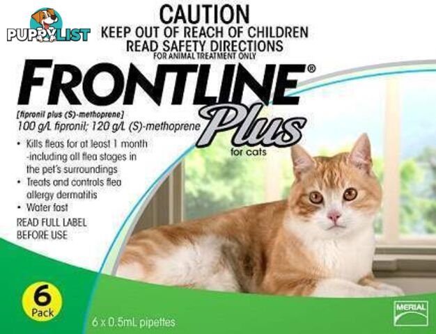 Frontline Plus for Cats - 6 Pack - 1891335