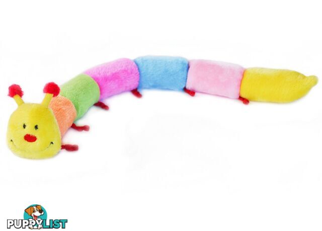 Zippy Paws Caterpillar - Deluxe with 6 Squeakers - ZP032