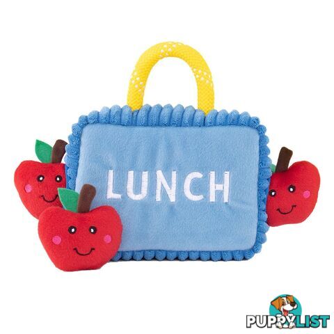 Zippy Paws Zippy Burrow - Lunchbox with Apples - ZP930