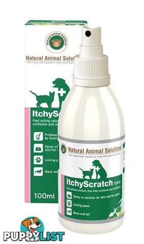 Natural Animal Solutions - Itchy Scratch 100ml - NASM2002