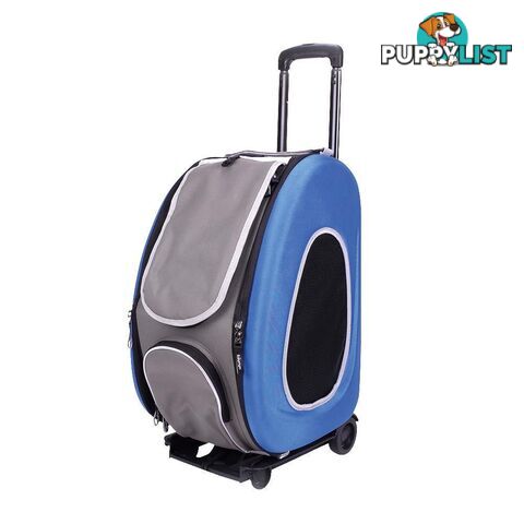 Ibiyaya EVA Pet Carrier (With Wheels) - Blue - FC1008-B