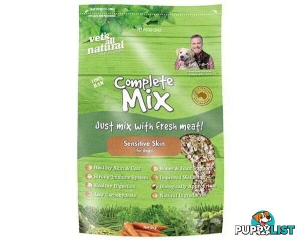 Vets All Natural Complete Mix Sensitive Skin - 5kg - V2148