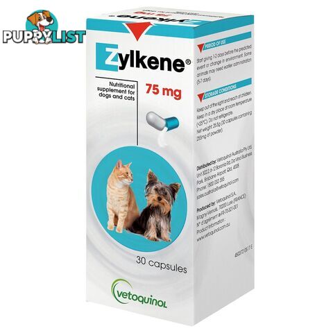 ZylkeneÂ¨ Supplement - 30 Capsules - 75mg - 2383754