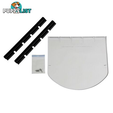 Transcat Replacement Dog Door Flap With Hinge - TCDDCF01