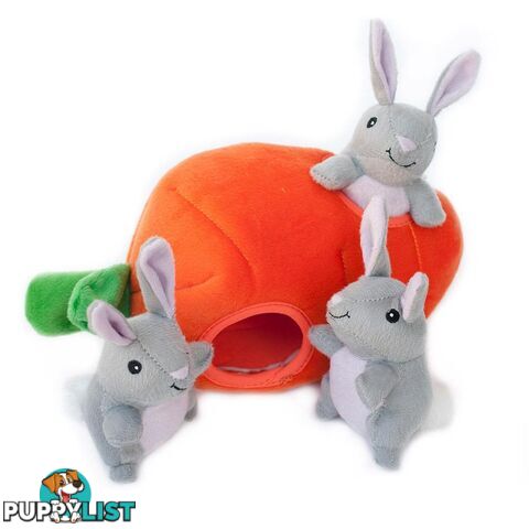 Zippy Paws Zippy Burrow - Bunny 'N Carrot - ZP230