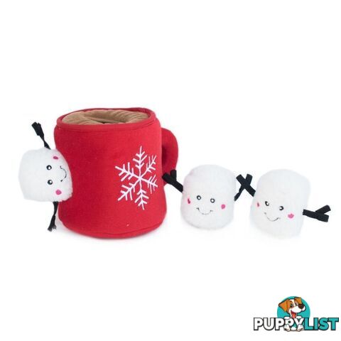 Zippy Paws Christmas Holiday Burrow - Hot Cocoa - ZP688