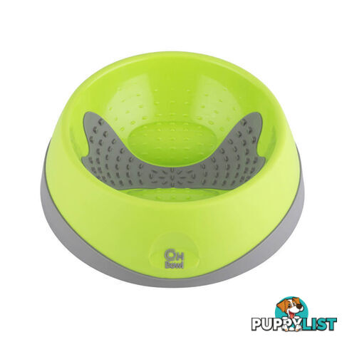 Oh Bowl Oral Health Bowl for Dogs - Green - Small - OB900SG