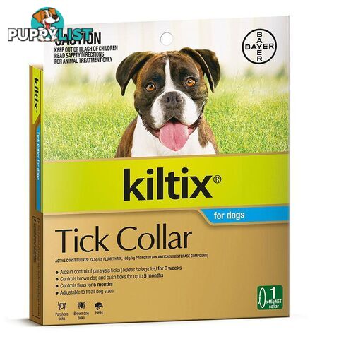 Kiltix Tick Collar for Dogs - 1944774