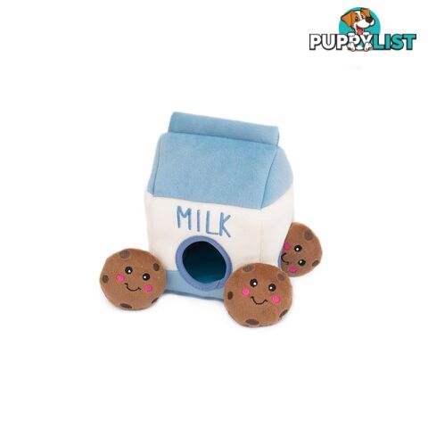 Zippy Paws Zippy Burrow - Milk And Cookies - ZP859