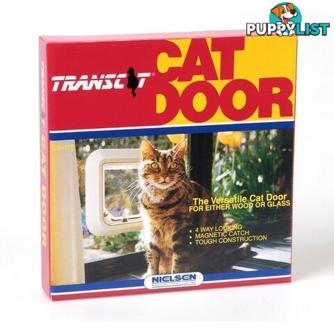 Transcat Cat Door - White - TCCDW001