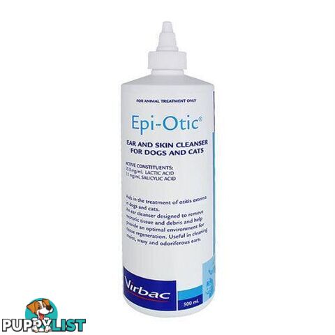 Epi-Otic Ear & Skin Cleaner for Dogs & Cats - 500ml - 1891765