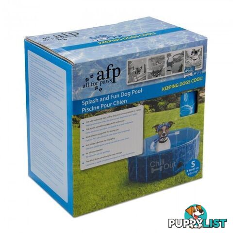 All For Paws Chill Out Splash And Fun Dog Pool Small - AFP8000