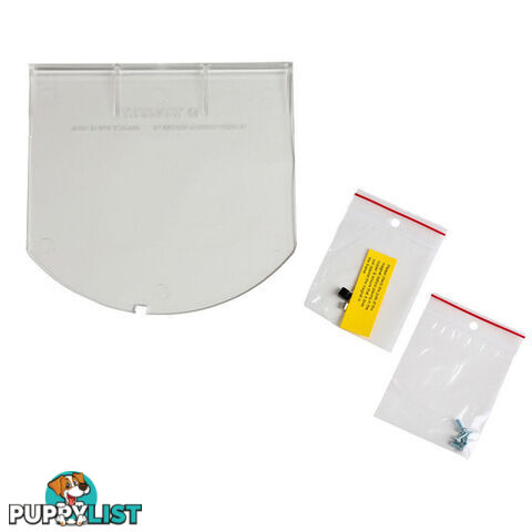 Transcat Replacement Cat Clear Flap with Magnet - TCCDCF01