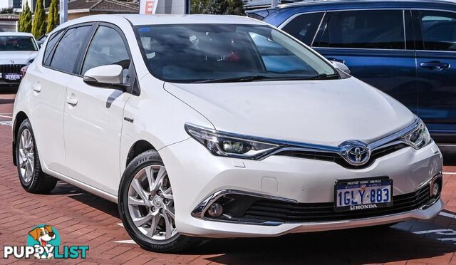 2018 TOYOTA COROLLA HYBRID ZWE186R HATCHBACK