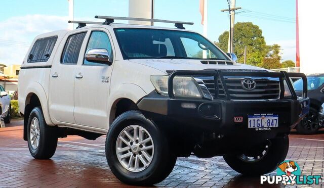 2014 TOYOTA HILUX SR5 KUN26R MY14 4X4 DUAL RANGE DUAL CAB UTILITY