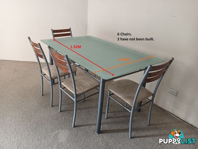 Dining Table with 6 Chairs