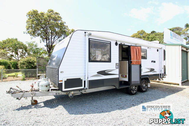 2014 Overland Aspire Caravan with Island Bed