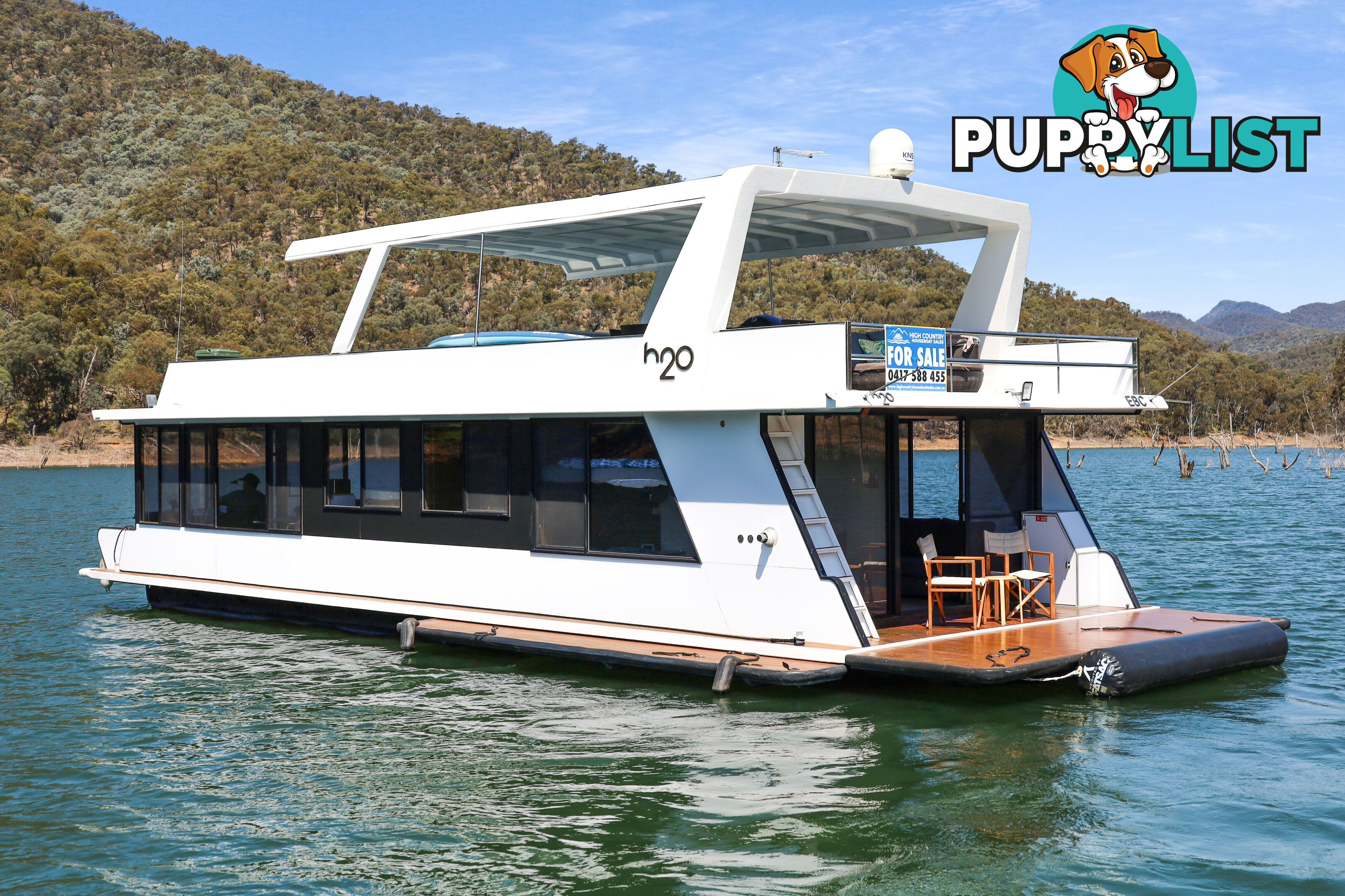 H2O Houseboat Holiday Home on Lake Eildon