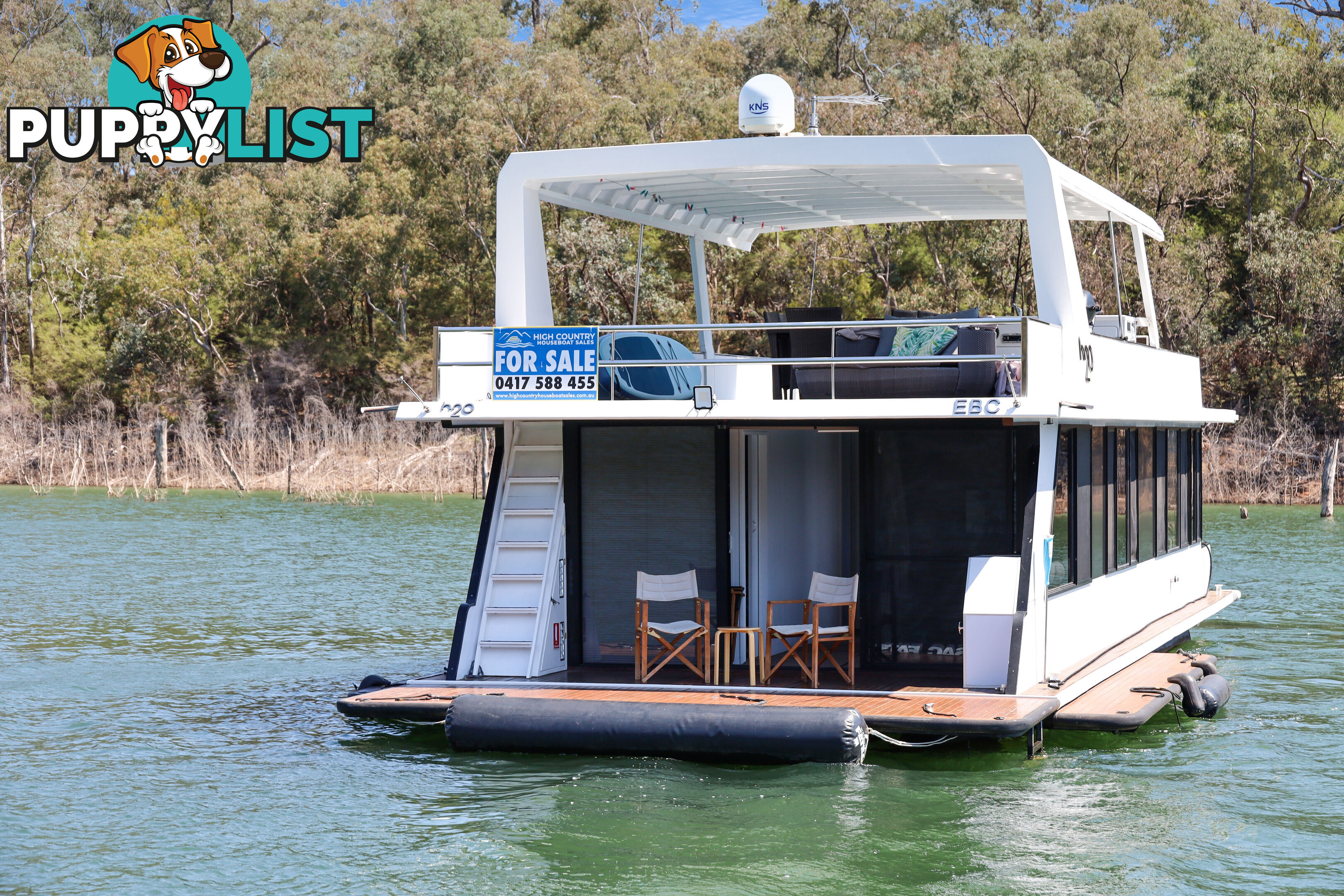 H2O Houseboat Holiday Home on Lake Eildon