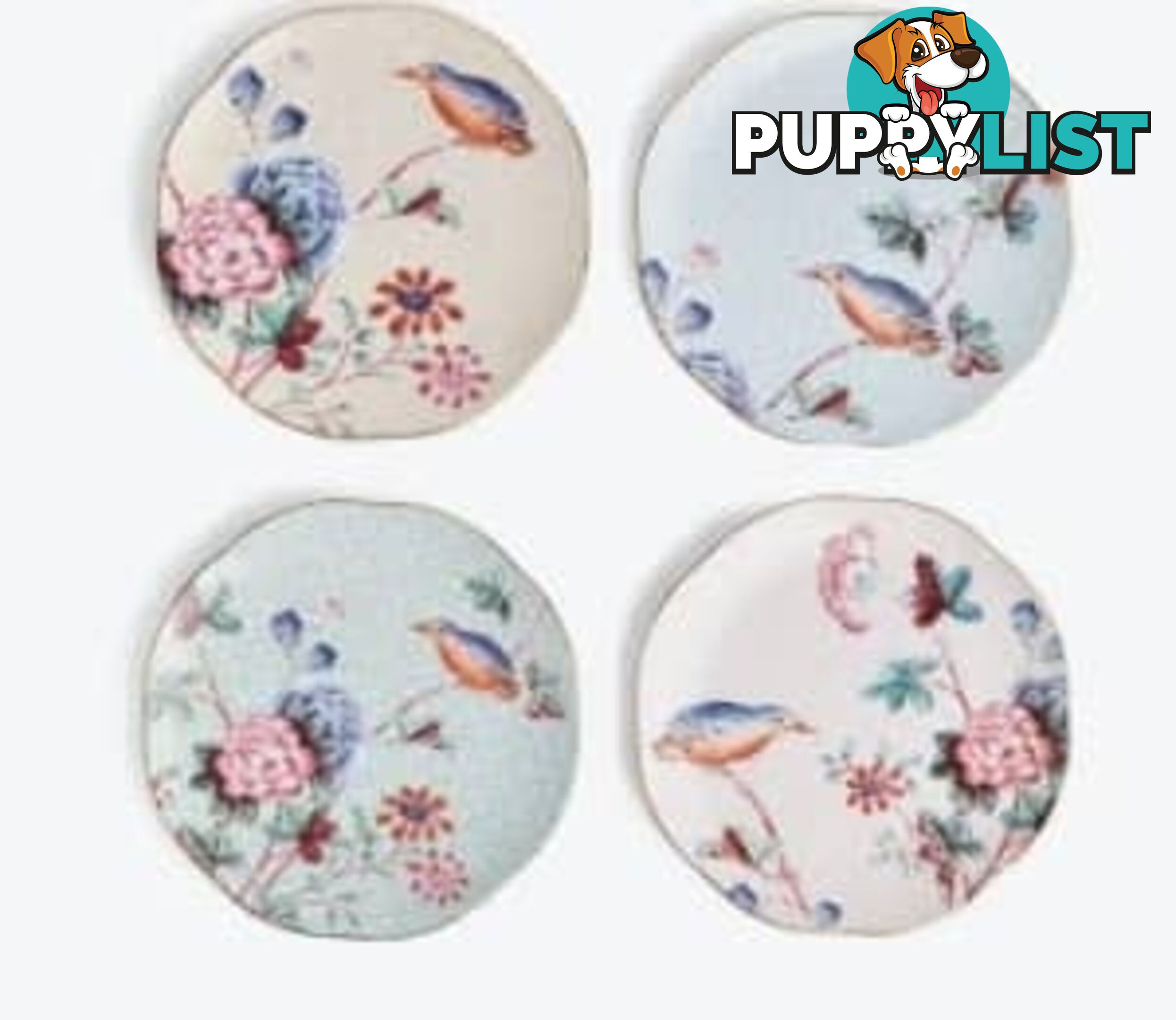 Wedgwood cuckoo plates (set of 4)