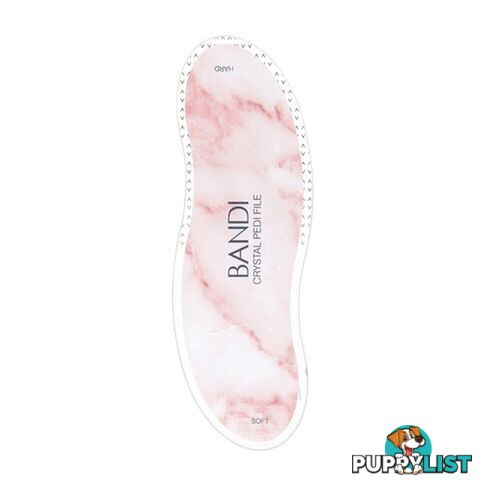 Crystal Pedi File Pink Stone (Glass) - BACPFPS