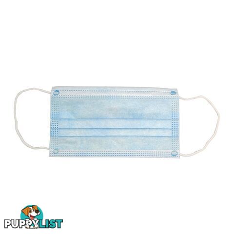 Disposable Face Mask Blue 50pc - DFMBL50HEFB