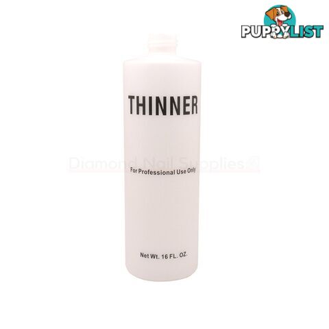 Empty Thinner Bottle 473ml (16oz) - BOTEMPTHIBLK16