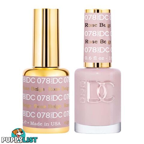 Duo Gel - DC078 Rose Beige - DC078