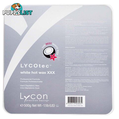 Lycotec White Hot Wax 500g - LY1HL0151