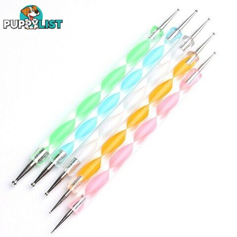 Nail Art Dotting Tool Set 5pc - NDTS5