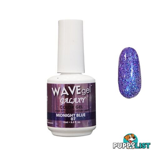 Galaxy Gel Polish - 07 Midnight Blue - WGGG07