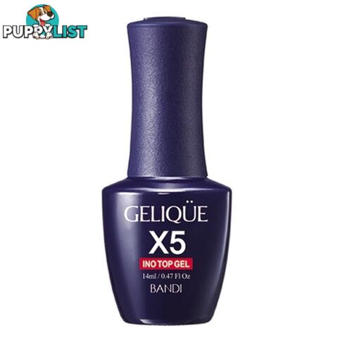 Gelique - X5 INO Top Gel 14ml - BAGX5TG