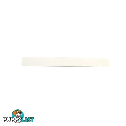 SP Rectangle Nail File White 100/100 50pc - FILESPWHT10050