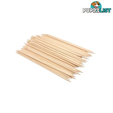 Disposable Wooden Cuticle Pushers - CUTPUSHSML100