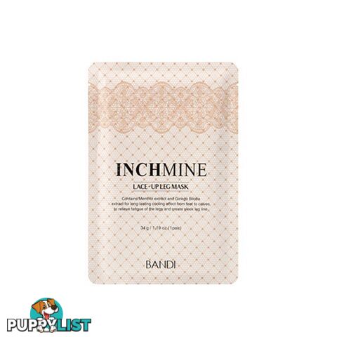 Inchmine Lace Up Mask For Feet 1pc - BAINLUMF1