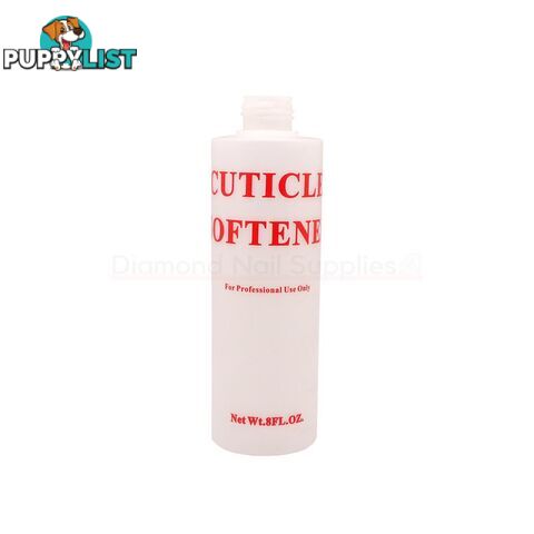 Empty Cuticle Softner Bottle 237ml (8oz) - BOTEMPCSRED8