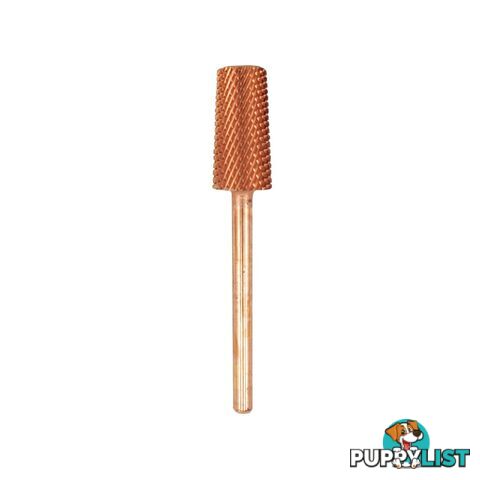 Drill Bit Large Tapered Barrel Fine Rose Gold 3/32" - CARLTAPFRG