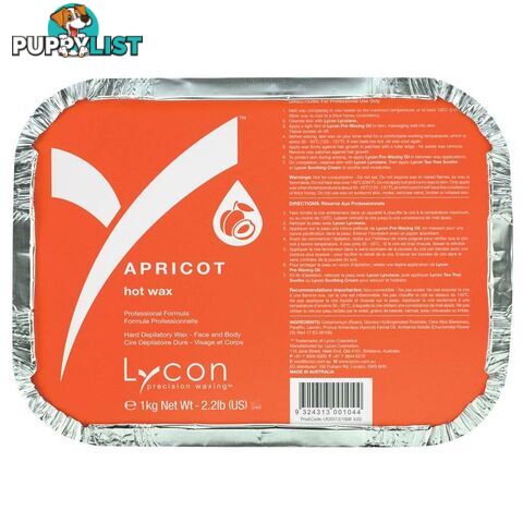 Apricot Hot Wax 1kg - LY1HL0031