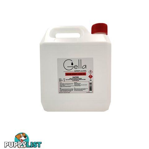 Gella 99% Isopropyl Alcohol IPA 4L - GEIPA994