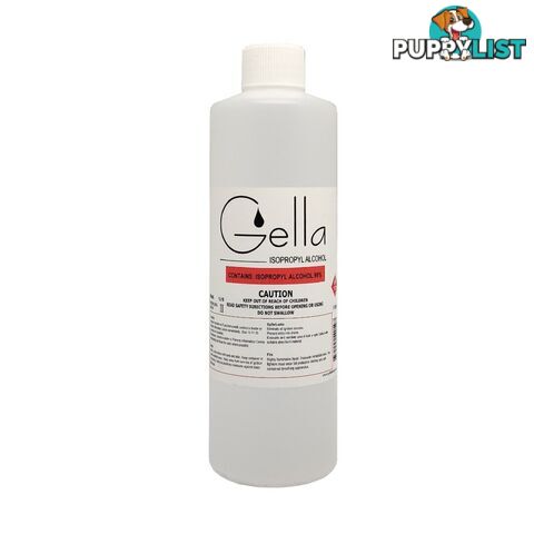 Gella Isopropyl Alcohol 99% IPA 500ml - GEIPA99500