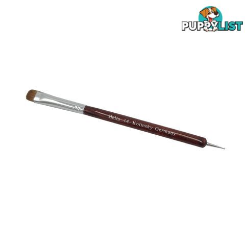 Bella French Brush 14 - Germany Wooden With Dotter - DNBRBEKOF14D