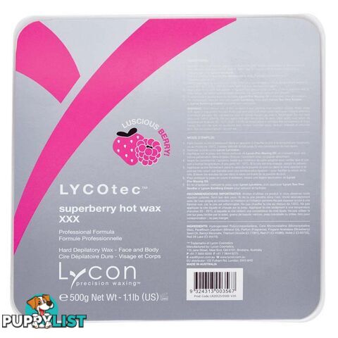 Lycotec Superberry Hot Wax 500g - LY1HL0141