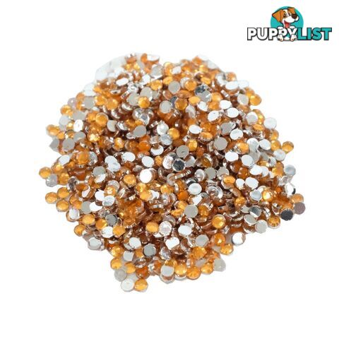 Rhinestone Gems Orange - RHINPKORG