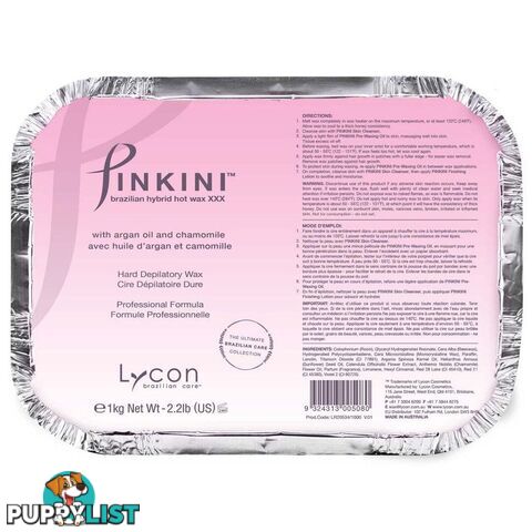 Pinkini Brazilian Hybrid Hot Wax 1kg - LY1HK0181